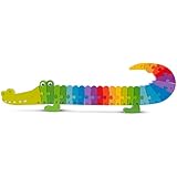 New Classic Toys – Cocodrilo – Puzzle con las letras