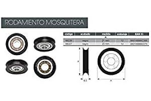 TUSINA RUEDA MOSQUITERA 24 MM BLISTER 4