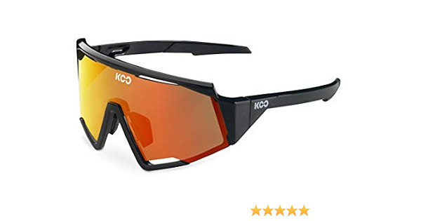 Koo Occhiali Ciclismo Uomo Spectro (Nero-Lenti Rosse) : Amazon.it: Sport e  tempo libero
