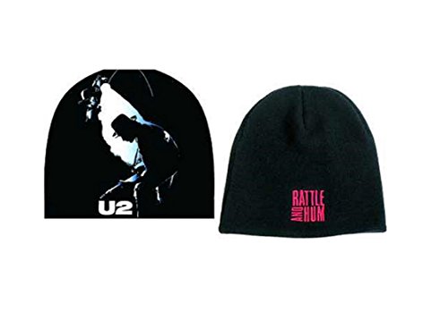 Preisvergleich Produktbild U2 Mütze Beanie Cap Rattle and Hum logo Nue offiziell