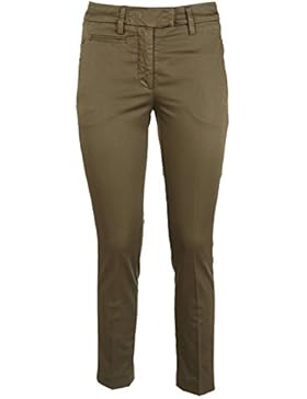 Dondup Pantaloni Donna DP066RS986D608 Cotone Marrone