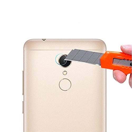 2 protectores de lente de cámara de cristal templado suave para cámara trasera de teléfono para Xiaomi Redmi 5