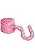 Portable Soft Hairdressing Bonnet Hood Hat Hair Drying Cap Blow Dryer Attachment for Salon Barber Home Travel Pink