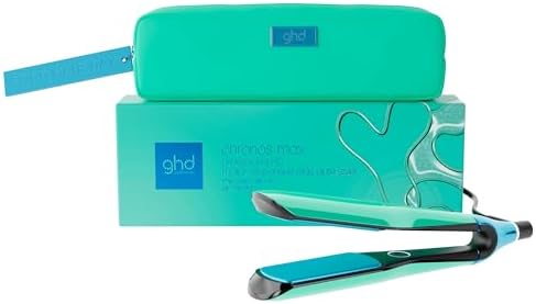 ghd Chronos Max Piastra Edizione Limitata in Jelly Mint con pochette coordinata – Per capelli lunghi, spessi e ricci, styling veloce senza danni da calore – Per tutti i tipi di capelli (spina EU)