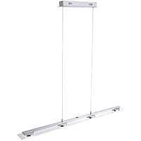 Paul Neuhaus, lámpara colgante, hierro, chrom 24W