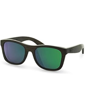 wood Fellas Occhiali Legno polarizzati Brown/green