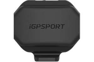 iGPSPORT SPD70 Capteur de Vitesse de Vélo, Capteur de Vitesse sans Fil Étanche IPX7 avec Double Module BLE5.0/Ant+ et Autonomie de 300 Heures pour Ordinateur de Vélo