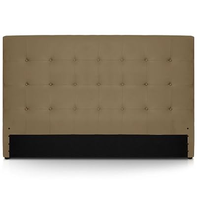 Menzzo HB180 Contemporain Luxor Tête de Lit Bois Taupe 8 x 190 x 122 cm