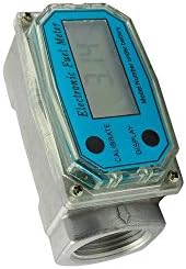 Fuel Gasoline Diesel Delivery Gun Flow Meter Only Nozzle Dispenser Digital in Line DX/1401019 CS/G010K New