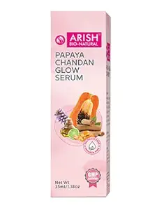 ARISH BIO NATURAL Papaya Chandan Glow Serum