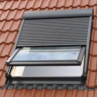 Preisvergleich Produktbild VELUX Kurbel-Rollladen SCL C02 0000UAluminium