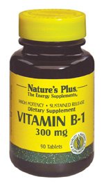 Natures Plus Vitamin B-1 300 Mg Sustained Release Tablets 90