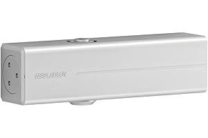YALE SECURITY Tesa Assa Abloy DC200-DEV1- Chiudiporta a braccio snodato, Argento