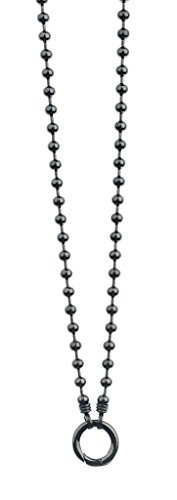 Preisvergleich Produktbild TRAUMFÄNGER Kugelkette grau 70 cm - Ringverschluss