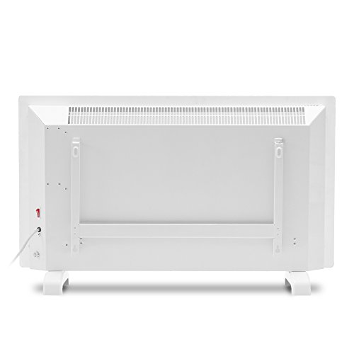 TROTEC Design-Glaskonvektor TCH 2000 E mit Frostwächter-Funktion (2000 Watt, 2 Heizstufen, Automatikbetrieb, Überhitzungsschutz, LCD-Display, Sicherheitsglas mit Touchscreen, Timer, Fernbedienung, modernes Design, Stand- oder Wandgerät) - 4
