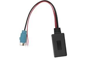 AQXREIGHT Kabel Bluetooth AUX-IN, Moduł Samochodowy Bluetooth Kabel AUX-IN Bezprzewodowy Adapter Audio Zamiennik dla Alpine IDA-X001 IVA-205R