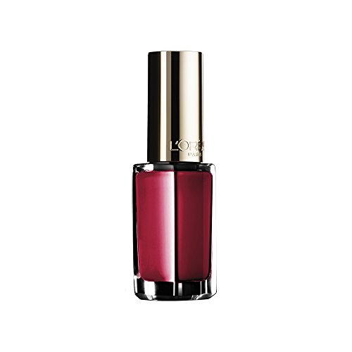 L'Oréal Paris Color Riche Laca de Uñas 2 en 1 Efecto Brillo Integrado, Tono: 962: Lame Crimson