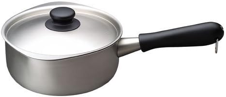 Yoshihiro Yanagi Stainless steel · aluminum three-layer steel one handed pot 18 cm frosted