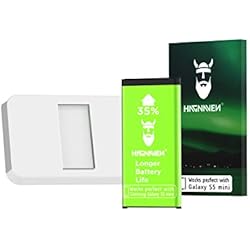 Batería Hagnaven® Li-Ion para Samsung Galaxy S5 Mini SM-G800F | Año de producción 2018 | MAYOR POTENCIA Batería de repuesto | 2200 mAh fuerza increíble | CELDAS DE CALIDAD | Sustituye BG800BBE