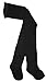 Baby Tights Plain Knitted Cotton Rich 1-2years Black