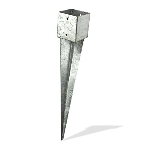 DEMA Pfosten - Einschlagbodenhülse 121x121x900