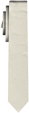 skinny solid colour tie