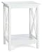Produktbild Country Beistelltisch mit einem Boden, weiss, BxHxT 44x60x40 cm