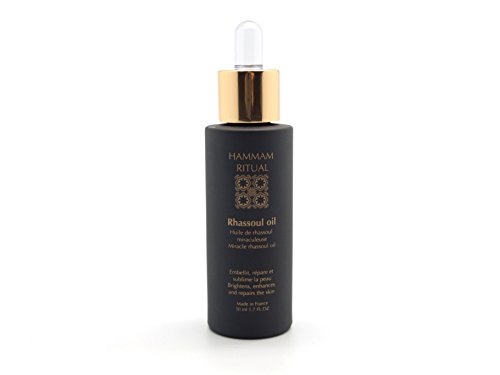 Hammam Ritual Organic Anti-Aging/Anti-Wrinkle Rhassoul Oil 30 ml - Intense Regeneration and Nutrition