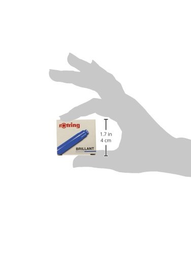 rOtring S0194681 -ArtPen-Nachfüllpatronen, 6 Stück, blau - 3