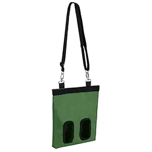 Rabbit Hay Feeder Bag Guinea Hay Feeder Storage Small s Hanging Feeg Bag with Easy Carry Strap 600D Ox Fabric for Rabbit Bunny Chinchilla