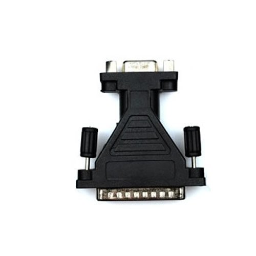 Kabel-Tex RS232 Serial Adapter Gender Changer AT 9 F bis M 25 pin - 2