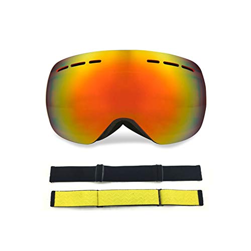 Preisvergleich Produktbild Coniea Schutzbrille UV TPU+PC Schutzbrille Jugendliche Sicherheitsbrille Schwarz Rot