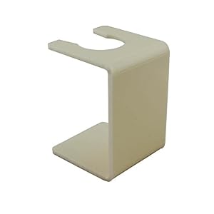 VIGSHAVING Begie Acrylic Shave Brush Stand - Image 2
