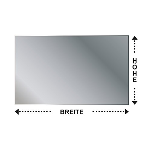 Badspiegel Designo MA4110 mit A++ LED Beleuchtung – (B) 70 cm x (H) 90 cm – Made in Germany – TIEFPREISGARANTIE Design 2017 Badezimmerspiegel Wandspiegel AKTIONSPREIS Lichtspiegel rundherum beleuchtet Bad Licht Spiegel - 8