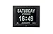 Produktbild MYAMIA 8 inch Führte LCD-Demenz-Tabelle-Digitaler Foto-Rahmen-Kalender-Tagesuhr-Datum Woche-Monat-Jahr-Schwarz