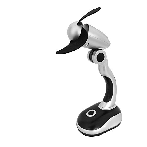 Eaxus Mini Schreibtisch Ventilator Desk Fan, leistungsstark, Kühlfunktion, 58630 - 3