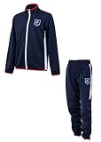 Chándal Fit FFF infantil. Equipe de FRANCE de football - Chándal, oficial selección francesa de fútbol, talla infantil, Niño, azul, 14 años
