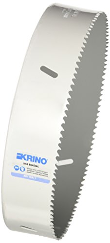 Krino - 2106020000 - Sierra de corona bimetálica HSS con dentado variable, gris, 200 mm.
