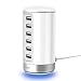 Produktbild USB Ladegerät, Vogek 6 Port USB Ladegerät Multi-Port USB Ladestation mit Smart Technologie für Android Apple iPhone 7 Plus iPad Pro/Air 2 LG G5 Samsung Galaxy S8 / S7 / S6 / Edge / Plus / Note usw