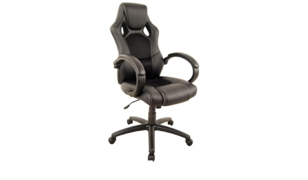 Fauteuil De Bureau Turbo Noir Amazon Fr Cuisine Maison