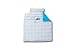 Baby Boum 80 x 80cm Crib Duvet Set with Smurf Appliqué (Blue)