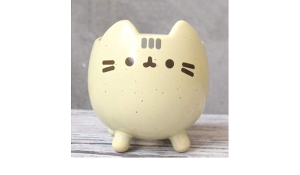 Pot De Fleurs En Forme De Chat Pot De Fleurs Avec Trou Joli Petit Chat Decoration De Jardin Cadeau D Anniversaire China S Jaune Clair Amazon Fr Jardin