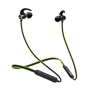 boAt Rockerz 255 in-Ear Earphones with 8 Hours Battery, IPX5, Bluetooth V5.0 and Voice Assistant(Neon)