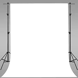 VTS 8 x12Ft. LEKERA Backdrop Photo Light Studio Photography Background for YouTube, Studio,Indoor-Outdoor Photography Shooting Purpose (2. 8x12ft, White)