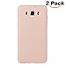 Produktbild Galaxy J5 2016 Hülle Dünn Silikon, Asnlove 2 Pack Handy Schutzhülle für Samsung Galaxy J5 2016 Hülle TPU Silikon Backcover Case Handytasche Einfarbig Telefon-Kasten Tasche Schutz Cover Design Rose