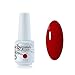Vishine 8ml Gelpolish Lacquer Shiny Color Soak Off UV LED Gel Nail Polish Manicure Bright Red #1535
