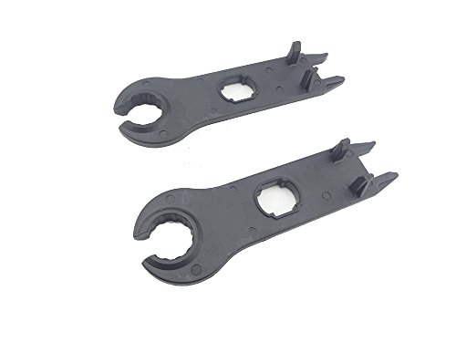 MISOL 1 pair of MC4 connector tool spanners/wrench, for solar panel/MC4-Stecker Werkzeugschlüssel / Schlüssel zum Solarpanel
