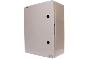 FAMEL Hermetisches Gehäuse für Elektrizität - Elektrische Schaltanlage - Elektrokasten mit Montageplatte - Schützt Elektrizität - Hohe Beständigkeit gegen Wetterbedingungen - IP65 (400x600x200mm)