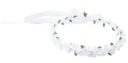 Preisvergleich Produktbild Haarband Haarkranz Kommunionkranz Weiße Maiglöckchens mit Perlen