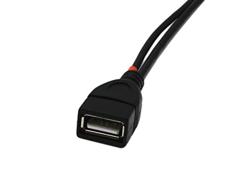 USB 2.0 Verlängerung Kabel – cerrxian 30 cm USB 2.0 A Power Enhancer Y Splitter Hub Adapter Kabel, 1 Buchse auf 2 Stecker Daten laden Kabel Verlängerungskabel (USB f-2 m) - 5